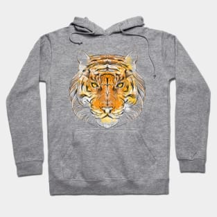 ornamental tiger Hoodie